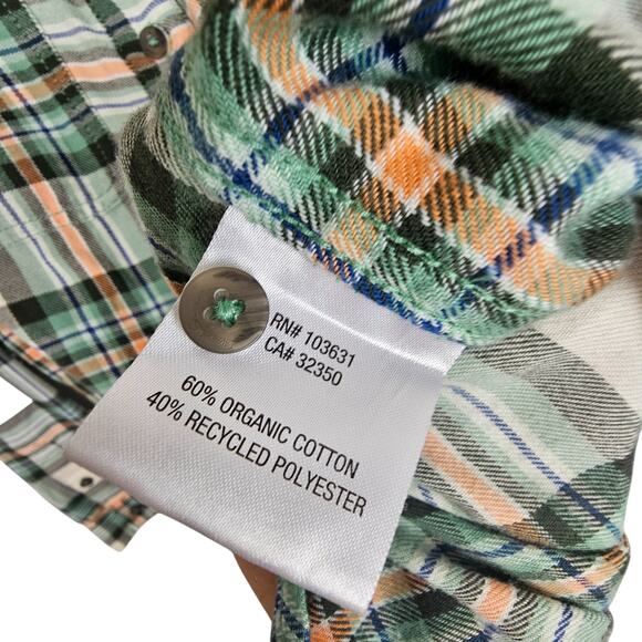 Simms Womens Flannel Shirt Plaid Size M Gorpcore Outdoor Weekend Vibes Fishing - Picture 7 of 8